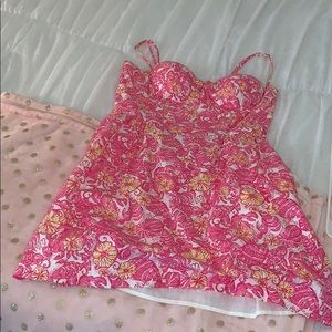 Lilly Pulitzer dress in Chum bucket